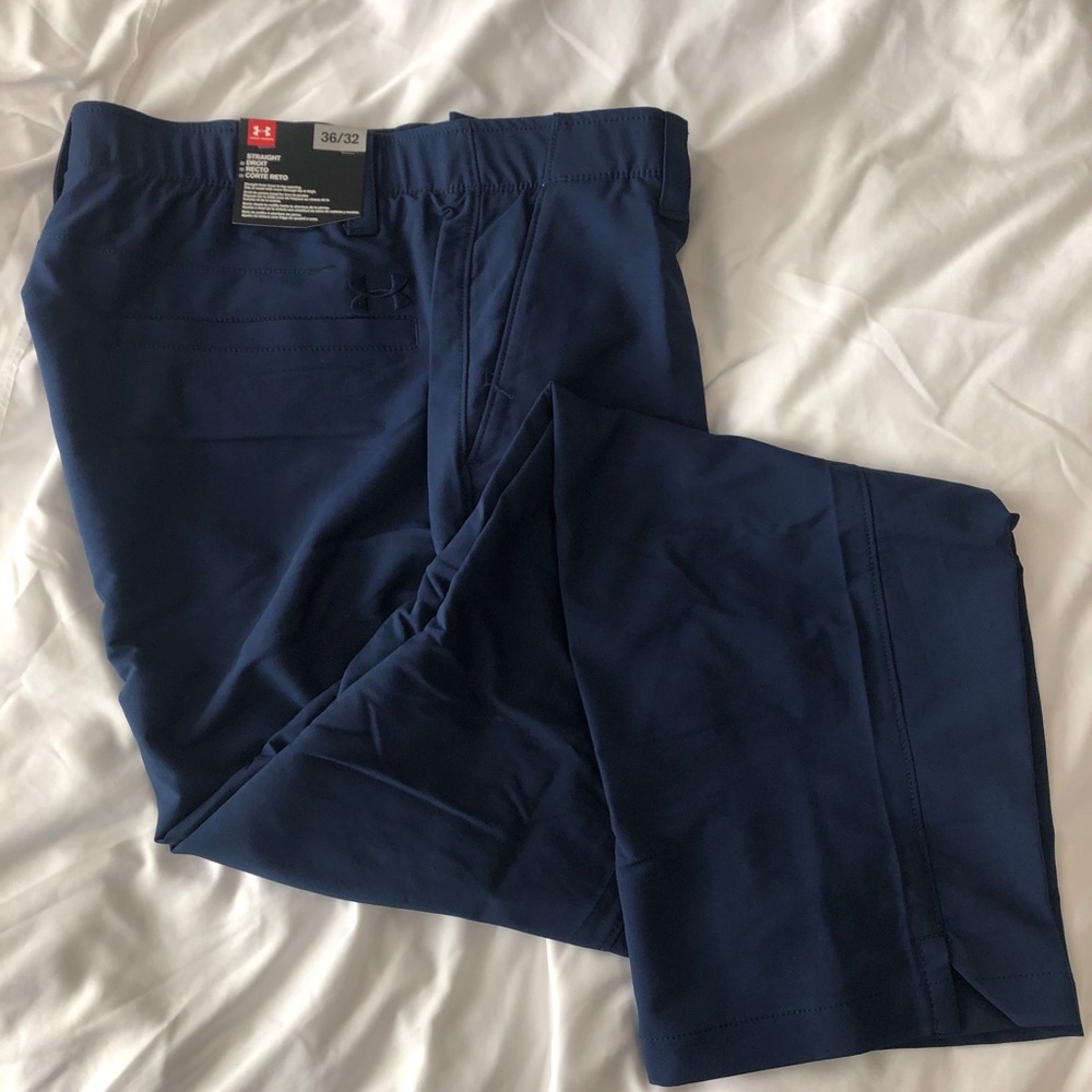 Under Armour Golf Pants for Men- straight leg fit